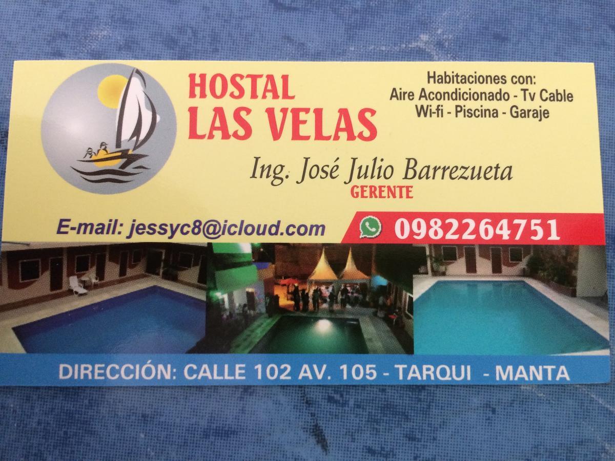 Hostal Las Velas Otel Manta Dış mekan fotoğraf