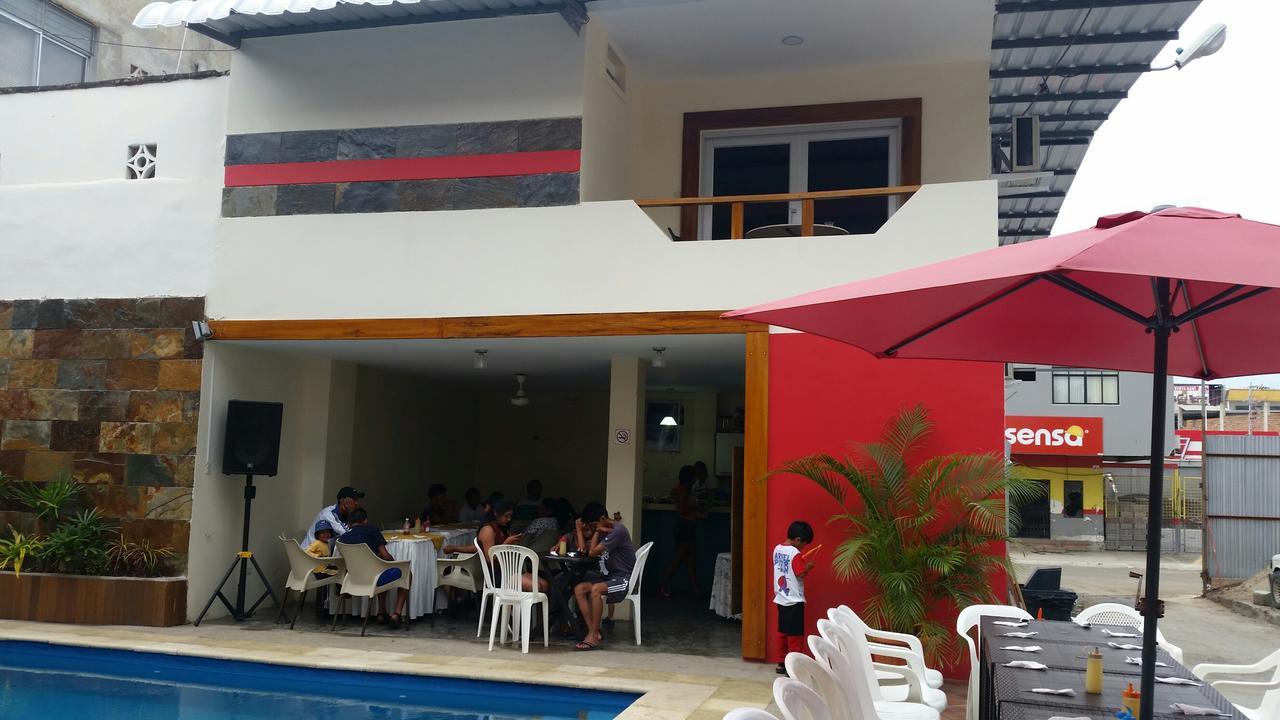 Hostal Las Velas Otel Manta Dış mekan fotoğraf