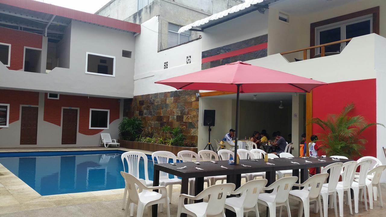 Hostal Las Velas Otel Manta Dış mekan fotoğraf
